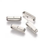 Tarnish Resistant 201 Stainless Steel Quick Link Connectors, Linking Rings, Closed but Unsoldered, Stainless Steel Color, 12x3x2.5mm, Inner Diameter: 2x10.5mm(STAS-L238-054A-P)