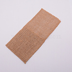 Linen Cutlery Bag, Rectangle, Camel, 225x105x2mm(AJEW-WH0017-25)