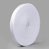 Polypropylene Fiber PP Ribbons, White, 1 inch(25mm)x1mm, about 50yards/roll(45.72m/roll)(OCOR-S110-2)