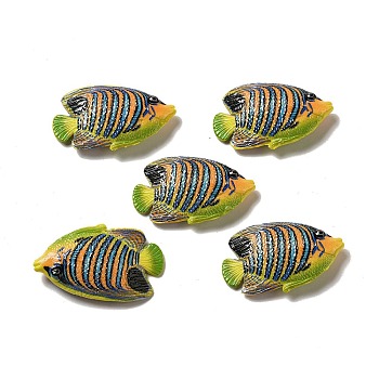 Marine Life Resin Ornaments, for Home Office Desktop Decoration, Fish, 22x35x7.5mm