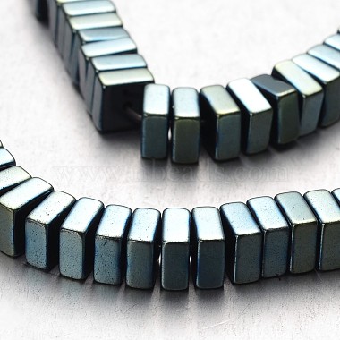 Square Non-magnetic Hematite Beads