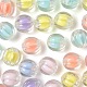 210pcs 6 couleurs perles acryliques transparentes(TACR-LS0001-03)-4