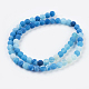 Natural Crackle Agate Beads Strands(G-G055-6mm-2)-2