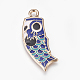 Alloy Enamel Pendants(ENAM-O035-06G-A)-1