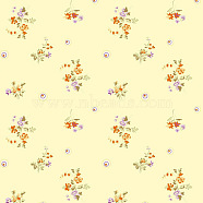 Miniature Wallpapers, for Dollhouse Bedroom Decoration, Rectangle, Flower Pattern, 297x210mm(MIMO-PW0001-002I)