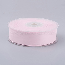 Double Face Matte Satin Ribbon, Polyester Satin Ribbon, Lavender Blush, (1 inch)25mm, 100yards/roll(91.44m/roll)(SRIB-A013-25mm-123)