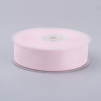 Double Face Matte Satin Ribbon, Polyester Satin Ribbon, Lavender Blush, (1 inch)25mm, 100yards/roll(91.44m/roll)