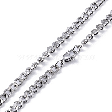 304 Stainless Steel Pendant Necklaces(NJEW-C042-10P)-4