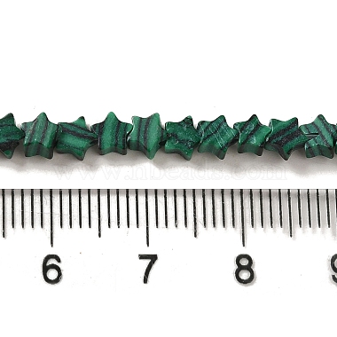 Synthetic Malachite Beads Strands(G-G085-B07-01)-4