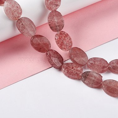Natural Strawberry Quartz Beads Strands(G-M208-12)-2