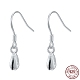 925 Sterling Silver Earring Hooks Findings(STER-I014-28S)-1