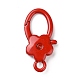 Spray Painted Alloy Lobster Claw Clasps(PALLOY-K257-08)-2