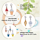 Ice-cream Alloy Enamel Pendant Decorations(HJEW-FH0006-53)-3