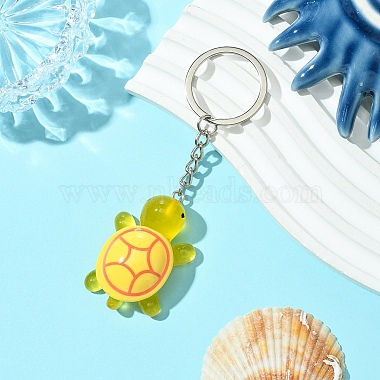 Tortoise Resin Keychain(KEYC-YW00149-06)-1