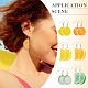 6 Pair Brass Fruit Dangle Earrings(EJEW-TAC00018)-8