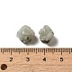 Natural Sesame Jasper/Kiwi Jasper Carved Flower Beads(G-O156-B-33)-3