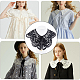 1Pc Detachable Polyester Lace Collars(AJEW-GF0007-67)-5