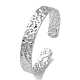 304 Stainless Steel Open Cuff Bangle for Women(BJEW-Q770-01P)-1