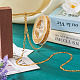 Brass Figaro Chains(CHC-TAC0009-08G)-4