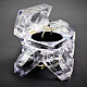 10Pcs Transparent Plastic Ring Boxes(OBOX-LP0001-03)-3