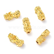 Alloy Beads, Pixiu, Real 24K Gold Plated, 24x11x10mm, Hole: 3.4mm(PALLOY-P224-11G)