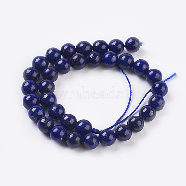 Natural Lapis Lazuli Beads Strands(X-G-G087-6mm)-2