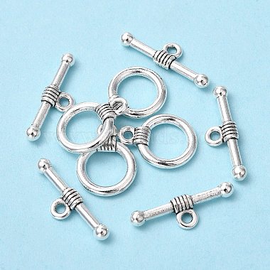 Tibetan Style Alloy Toggle Clasps(LF0034Y)-2