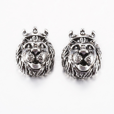 15mm Lion Alloy Beads