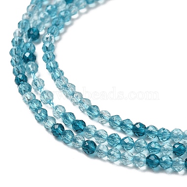 Transparent Glass Beads Strands(GLAA-H027-01E)-4