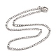 304 Stainless Steel Chain Necklaces(NJEW-A002-06P)-1