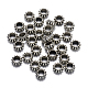 Antique Silver Alloy Rondelle Spacers Beads(X-AB30)-3