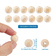 Craftdady 120Pcs 12 Styles Unfinished Natural Wood European Beads(WOOD-CD0001-09)-8
