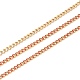 Handmade 304 Stainless Steel Enamel Curb Chains(CHC-M021-67G-07)-1