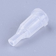 Syringe Caps, Dispensing Syringe Tip Caps, Lock Screw Type Industrials Syringe Tip Caps, Clear, 17x7.5mm, Inner Diameter: 4mm(TOOL-WH0103-10A)