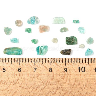 Natural Amazonite Chip Beads(G-FS0001-16)-4