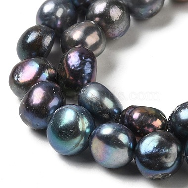 hebras de perlas de agua dulce cultivadas naturales(PEAR-E017-42)-3