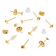 50Pcs Brass Earring Settings(KK-TA0008-38C)-3