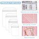 160Pcs 4 Styles Transparent Plastic Zip Lock Bags(OPP-BC0001-12)-4