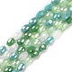 Electroplate Glass Beads Strands(GLAA-P056-01A)-1