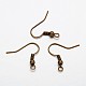 Earring Jewelry Findings Antique Bronze Iron Earring Hooks(X-E135-NFAB)-3