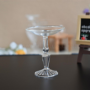 Mini Glass Fruit Cup, Micro Landscape Dollhouse Accessories, Pretending Prop Decorations, Clear, 39x49mm(BOTT-PW0011-37D)