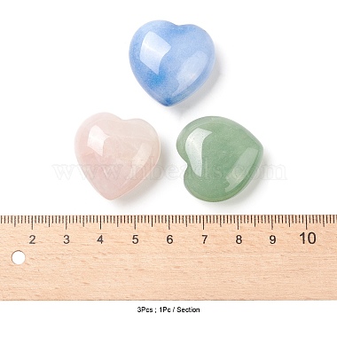 3Pcs 3 Style Natural Mixed Gemstone Beads(G-FS0002-21)-3