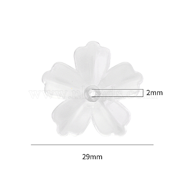 Flower Acrylic Beads(TACR-YW0001-17)-3
