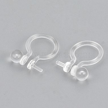 Plastic Clip-on Earring Findings(KY-S155-09)-2