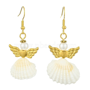 Angel & Fairy Shell Earrings