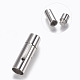 304 Stainless Steel Bayonet Clasps(STAS-A035G-8P)-1