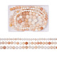 Yilisi 3 Strands 3 Style Natural Pink Aventurine Beads Strands(G-YS0001-13)-1