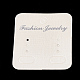 Cardboard Earring Display Cards(CDIS-R024-07)-1