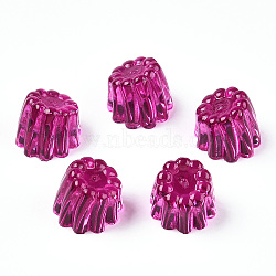 Epoxy Resin Imitation Food Decoden Cabochons, Jelly, Camellia, 15x16x16mm(CRES-Z002-01C)