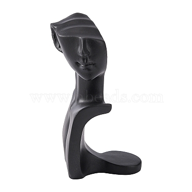 High End Resin Side Body Model Portrait Jewelry Stand(NDIS-B001-01)-4